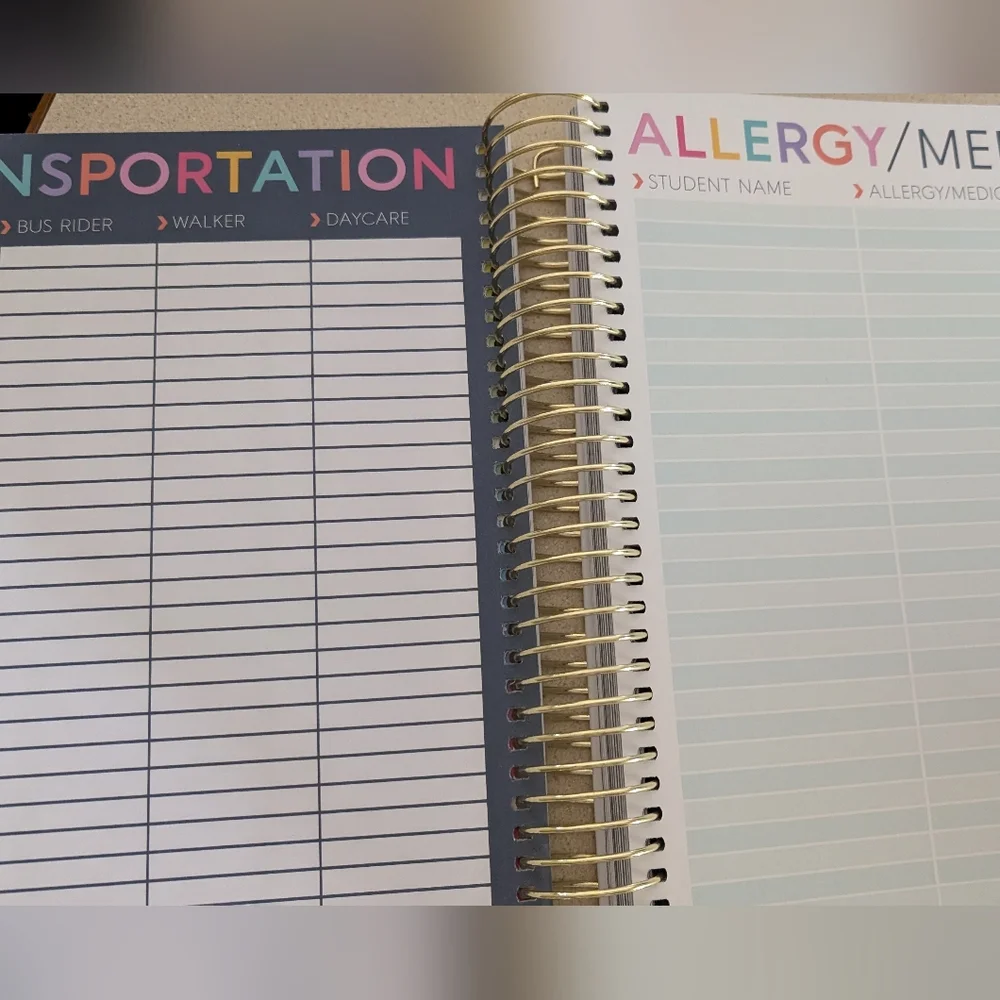 Colorful Academic Planner 2025-2026